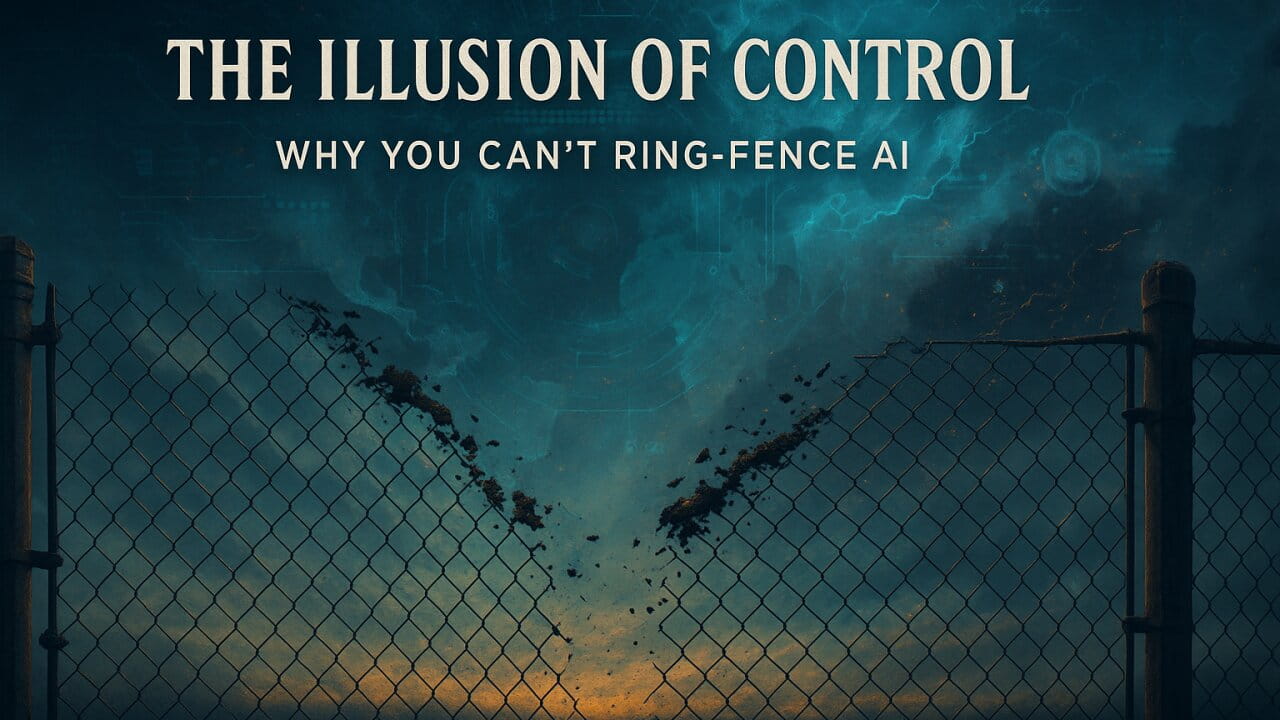 The Illusion of Control (Part I): Why You Can’t Ring-Fence AI