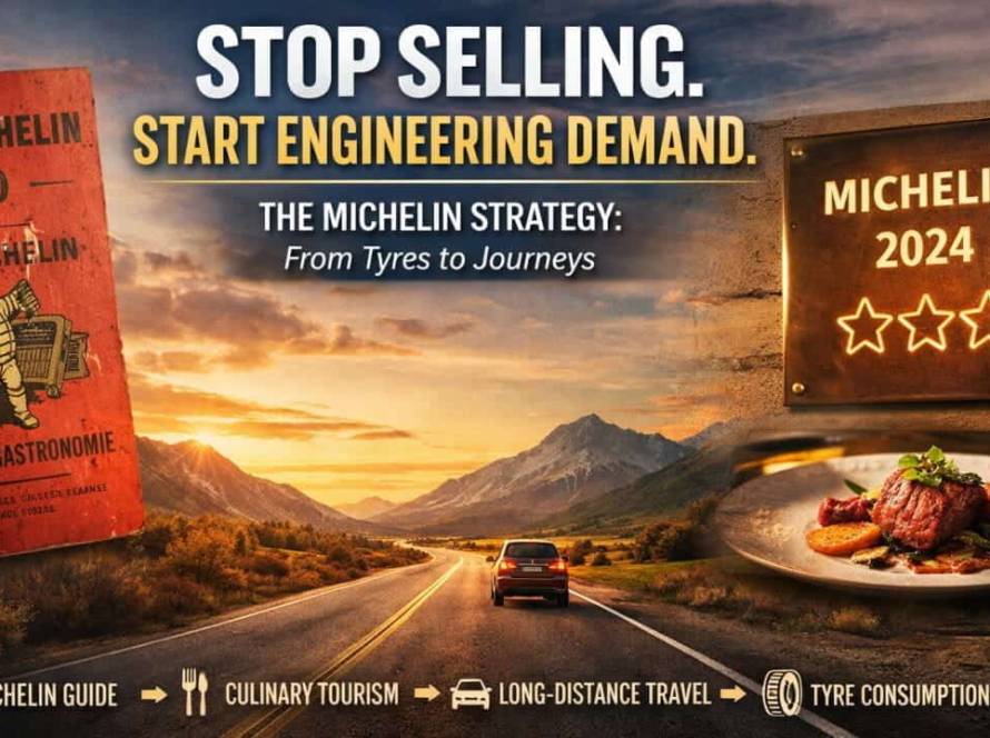 Michelin Did Not Sell Tyres. They Engineered the Behaviour That Consumed Them
