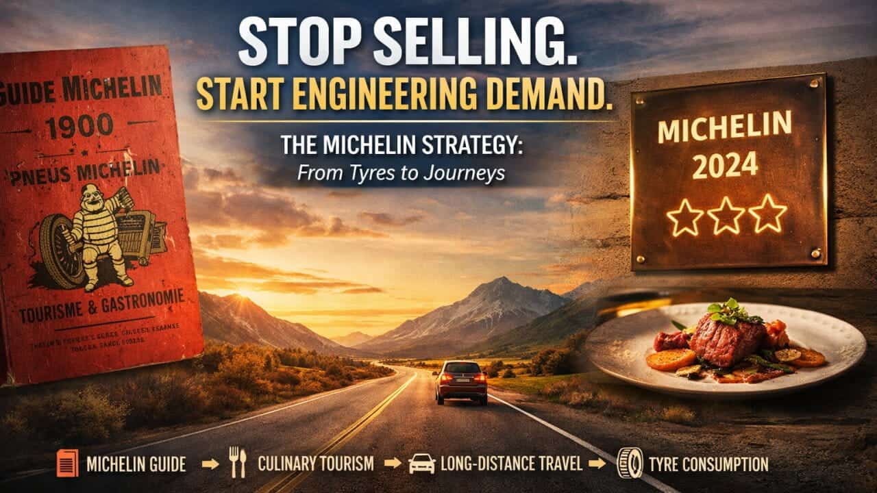 Michelin Did Not Sell Tyres. They Engineered the Behaviour That Consumed Them