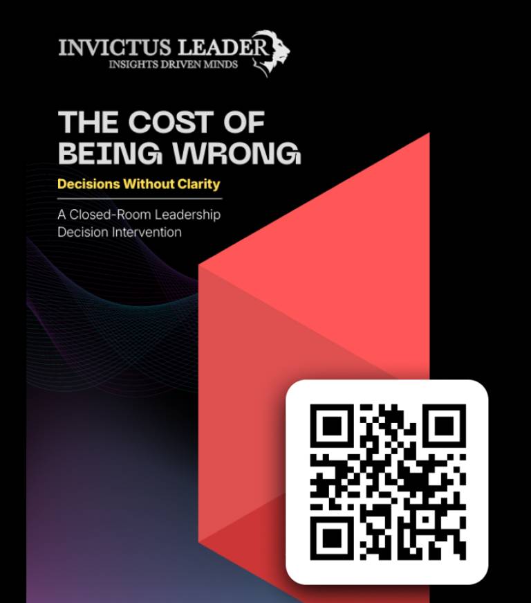 cost of being wrong leadership