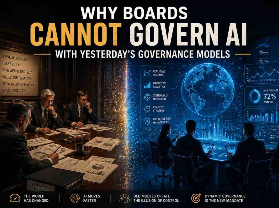 Why Boards Cannot Govern AI with Yesterday’s Governance Models