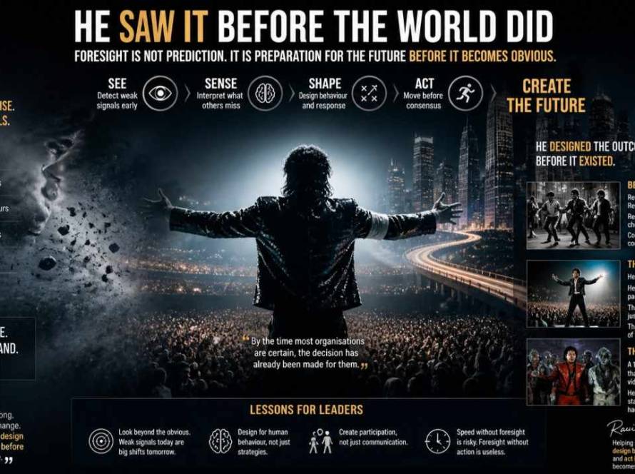 He Didn't Just See It He Engineered It — behavioural design leadership