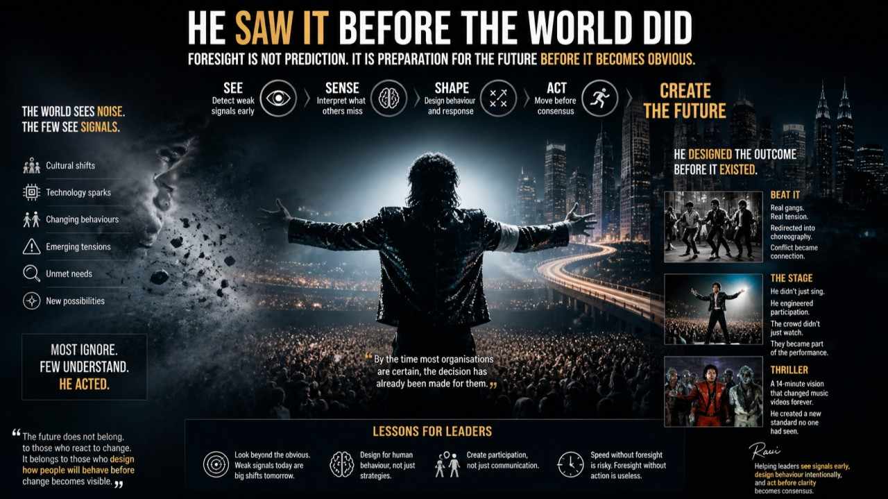 He Didn't Just See It He Engineered It — behavioural design leadership