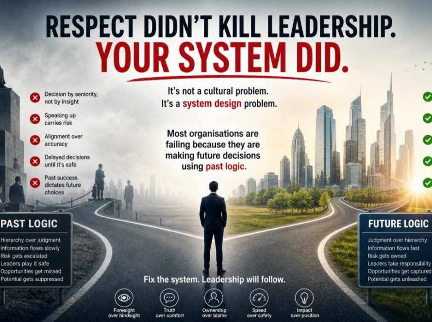 Respect Didn’t Kill Leadership. Your System Did.