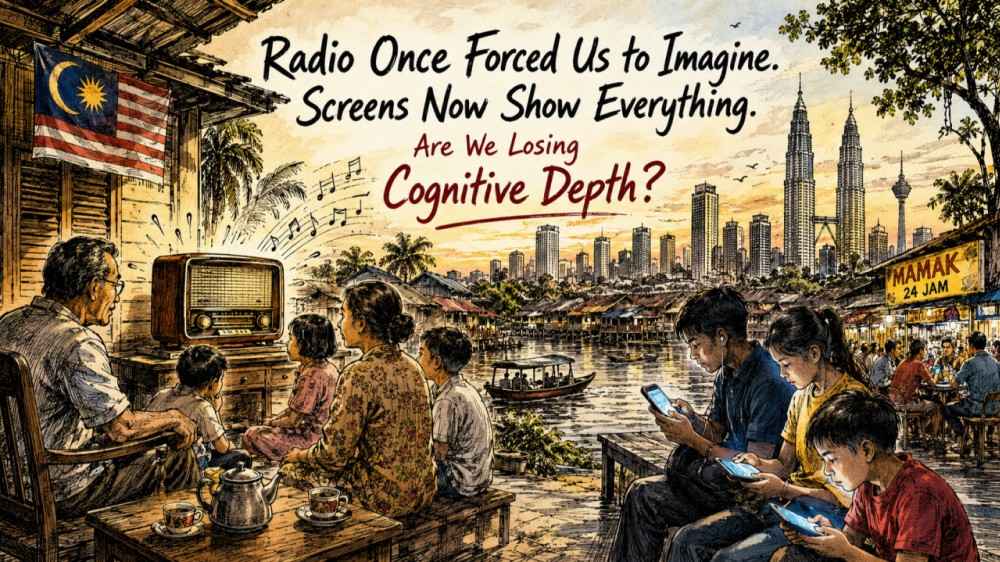 Radio Once Forced Us to Imagine. Screens Now Show Everything. Are We Quietly Losing Cognitive Depth?