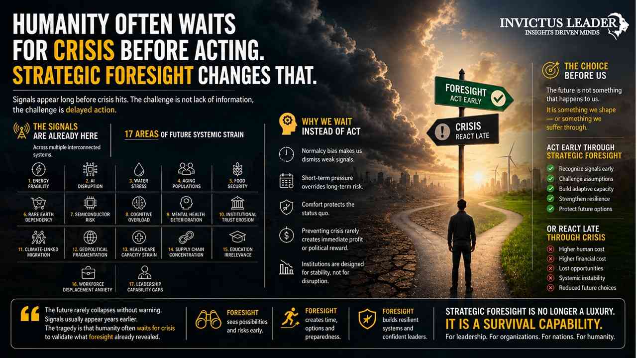Why Humanity Waits For Crisis Before Acting