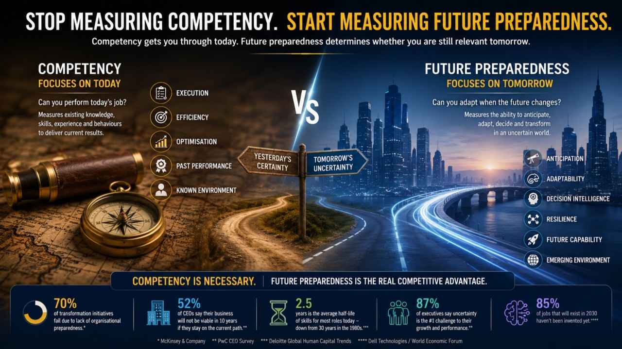 Stop Measuring Competency, Build Future Preparedness