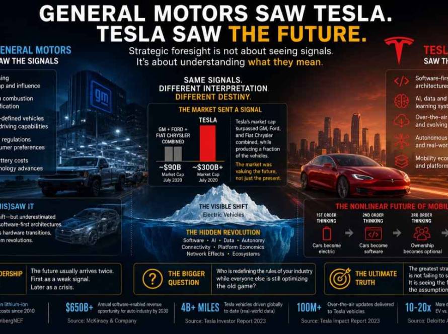 Tesla vs General Motors strategic comparison