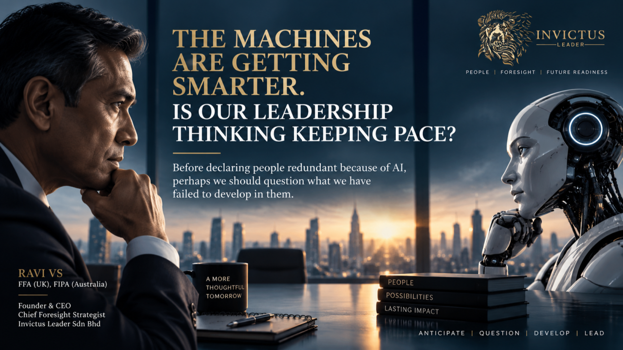 The Machines Are Getting Smarter. Is Our Leadership Thinking Keeping Pace?